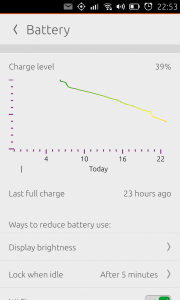 MX4 Ubuntun akunkäyttö